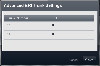 web trunk bri view details